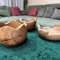 کاسه بامبو میوه خوری بامبو