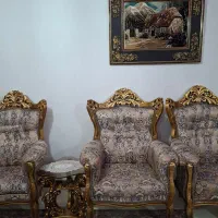 مبل ۹نفره سلطنتی ذرحدنو|مبلمان خانگی و میز عسلی|اسلامشهر, ترشنبه|دیوار