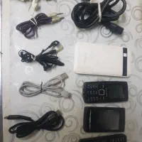 گوشی وکابل اپل و کامپیوتر