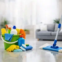 تمیز کاری منازل و آپارتمان و دفاتر( یک نفره)