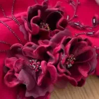 گل مخمل استامپ ورک