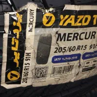 یزد تایر ۴ حلقه لاستیک خشک رینگ ۱۵سایز۲۰۵|قطعات یدکی و لوازم جانبی|رشت, هلال احمر|دیوار