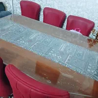 میزناهارخوری تمام چوب ۶ نفره|میز و صندلی غذاخوری|اسلام‌شهر, شهرک امام حسین (میان آباد)|دیوار