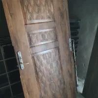 درب چوبی