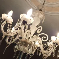 دو عدد لوستر شیش شاخه مدرن