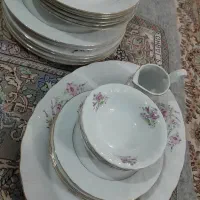 چینی گل عروس|ظروف سرو و پذیرایی|قم, پردیسان|دیوار