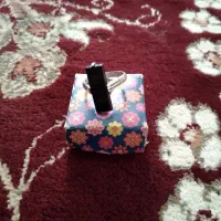 انگشتر نقره کشیده زیبا فقط ۶۵۰هزار