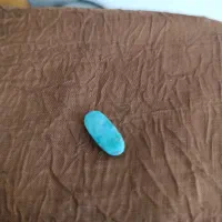 سنگ فیروزه شجر طلاای تراشیده شده اماده برای نگین
