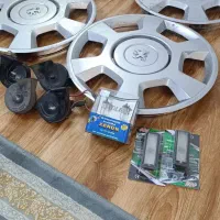 چهارعدد قالپاق پژو پارس فابریک سالم