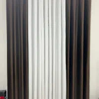 فروش دوعدد پرده پانچی|پرده، رانر، رومیزی|خورموج, |دیوار
