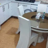 میز نهار خوری ۶نفره ومبل ال ۱۰نفره|مبلمان خانگی و میز عسلی|سیراف, |دیوار