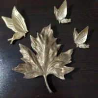 دیوار کوب برگ و پروانه