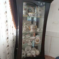 ویترین چوبی  بدون خط وخش