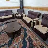 فروش مبل کارکرده دسته دو با میز