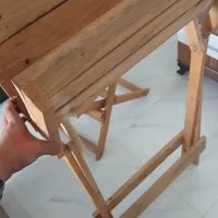 میز و صندلی چوبی