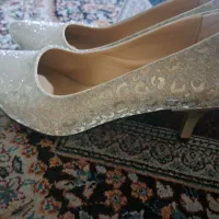 کفش مجلسی پاشنه بلند صندل کالج شلوار کیف