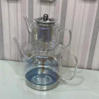 کتری قوری پیرکس وارداتی هفت رنگ