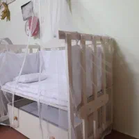 گهواره نوزاد.کریر و تشک بازی بچه همگی سالم