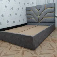 تخت دونفره مدل لیزری کد160|تخت و سرویس خواب|قم, نیروگاه|دیوار