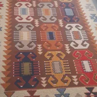 گلیم فرش ۱۵۰ در۲۲۰ یک ماه کار کرد