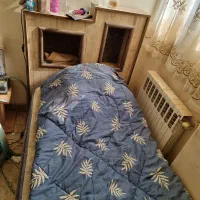 تخت خواب یکنفره  با تشک داتیس|تخت و سرویس خواب|تهران, شهرک آزمایش|دیوار