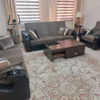 مبل تخت خواب شو همراه با میز