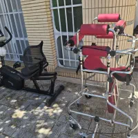 دوچرخه ثابت و بیمار بر