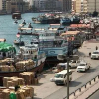 لنج دبی اماده بارگیری