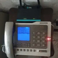 مودم وای فای ،  متصل میشه به تلفن خونه