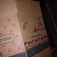 کارتن جبعه اسباب کشی کارتن تخم مرغی موزی ضایعات