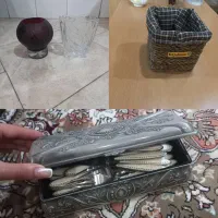 سرویس غذا خوری بلور و چینی ،سرویس قاشق و کلی ظروف|ظروف سرو و پذیرایی|کرج, کارخانه قند|دیوار