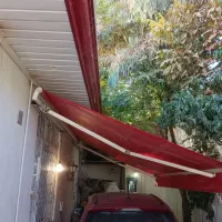 کرکره برقی جک پارکینگی سایبان بازوی شیشه سکوریت|فروشگاه و مغازه|تهران, باغ فیض|دیوار