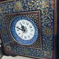 ساعت دیواری آنتیک میناکاری و خاتم