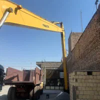 بیل مکانیکی کوماتسو ۲۲۰خط۶ دکل بلند|خودرو سنگین|لنجان, |دیوار