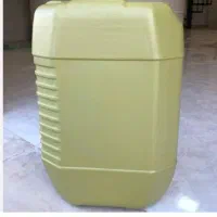 گالن پلاستیکی قرمز رنگ