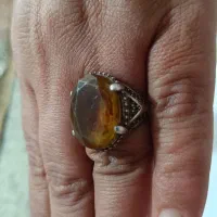 زنجیر و انگشتر نقره