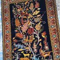ذرع و نیم گل ابریشم چله ابریشم