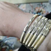 النگو نقره آبکاری طلا