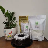 پودر کیک خانگی بدون  اسانس و طعم طبیعی و بهداشتی