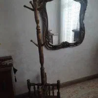 چوب رختی چوبی قدیمی