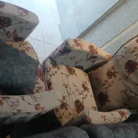۲تا مبل تکی و میز عسلی
