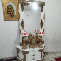 آینه کنسول ساعت|آینه|ماهدشت, |دیوار