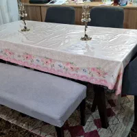 میز نهارخوری ۶ نفره طرح نیمکت و صندلی|میز و صندلی غذاخوری|تهران, پاسداران|دیوار