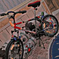 دوچرخه ۲۰اساک خشک|دوچرخه، اسکیت، اسکوتر|میرجاوه, |دیوار