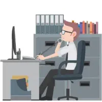 استخدام نیروی دفتری و دور کاری