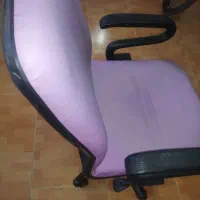 صندلی جک دار گردون چرخ دار ومیز تحریر