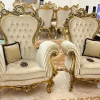 ست کامل مبلمان ۹نفره/میز ناهارخوری ۸نفره/ویترین|مبلمان خانگی و میز عسلی|تهران, سازمان برنامه جنوبی|دیوار