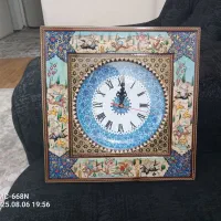 ساعت مینا کاری|صنایع دستی و سایر لوازم تزئینی|تهران, استاد معین|دیوار