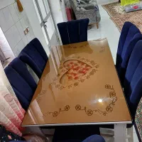 میز ناهارخوری شش نفره|میز و صندلی غذاخوری|رشت, حومه رشت|دیوار