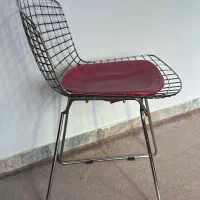 صندلی باغی فلزی روکش استیل